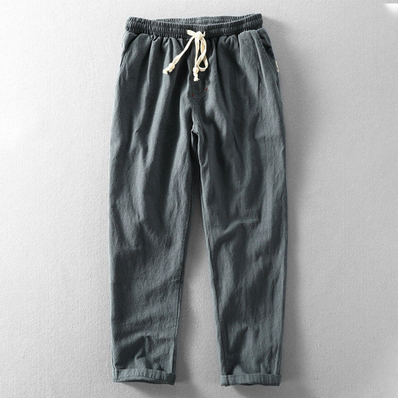 Men's Relaxed Casual Trousers | Japan-Style Fit