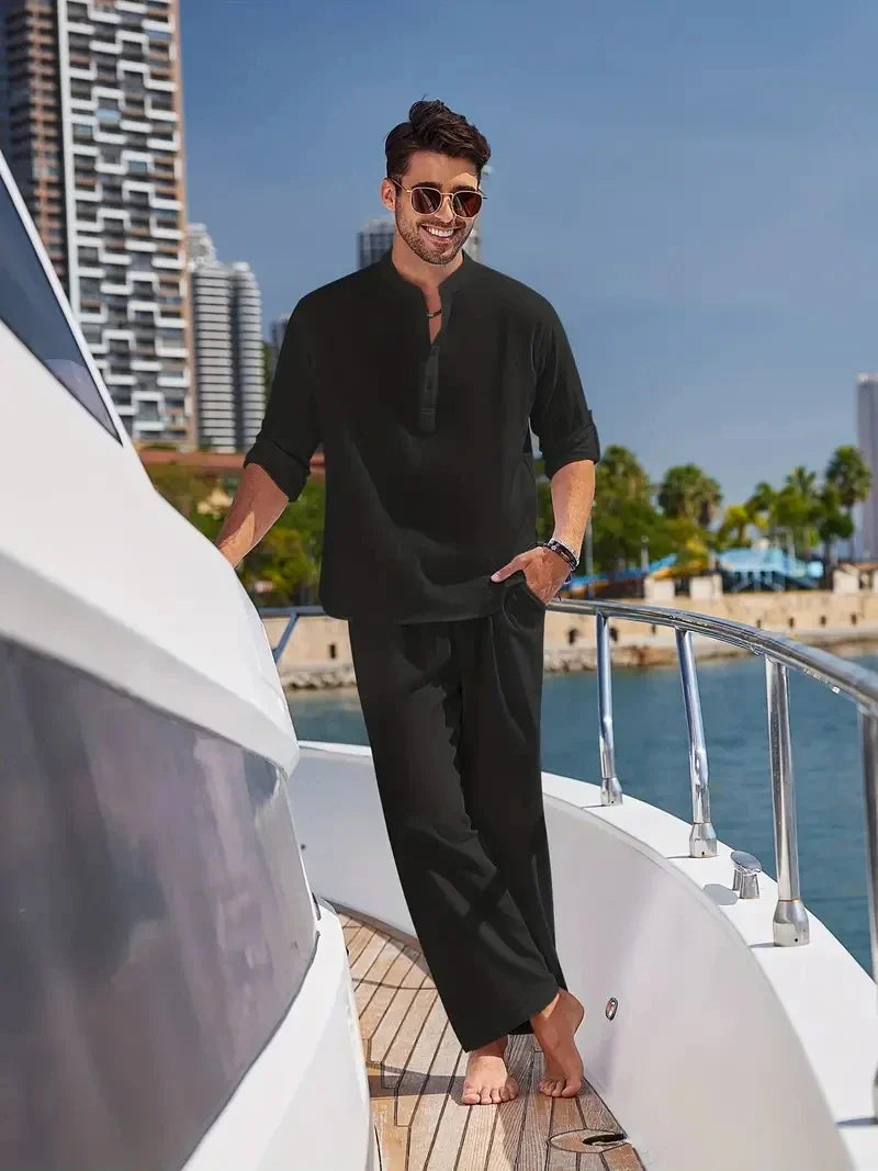 Men's Summer Two-Piece Set | Lightweight & Breathable