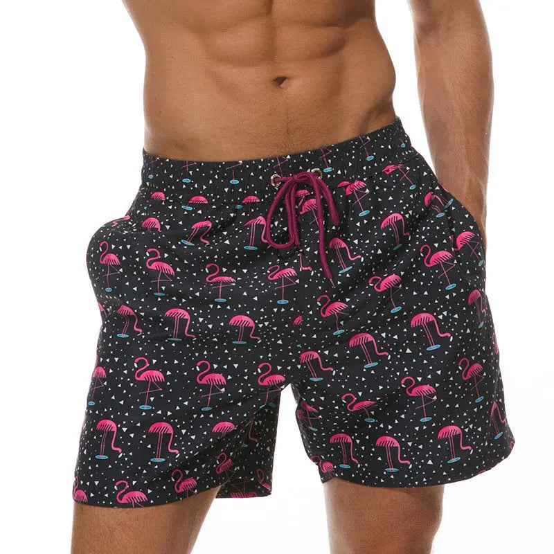 Men's Swimming Shorts | Quick Dry & Tropical Holiday Style