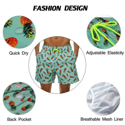 Men's Swimming Shorts | Quick Dry & Tropical Holiday Style