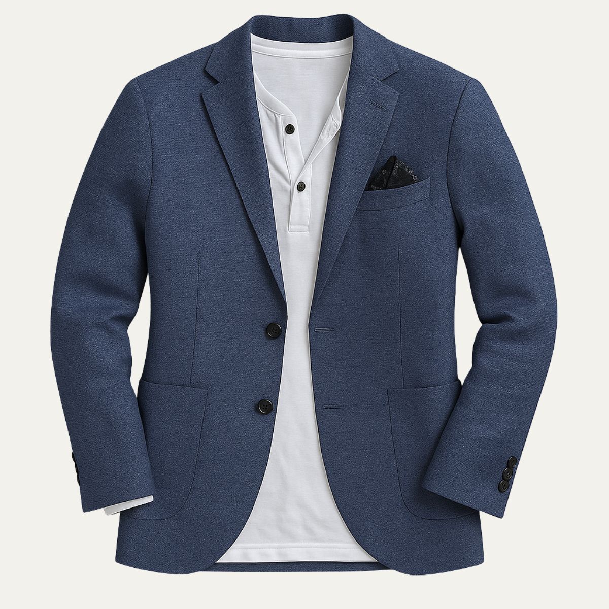 Men's Tailored Blazer | Comfort Fit & Structured Shoulders