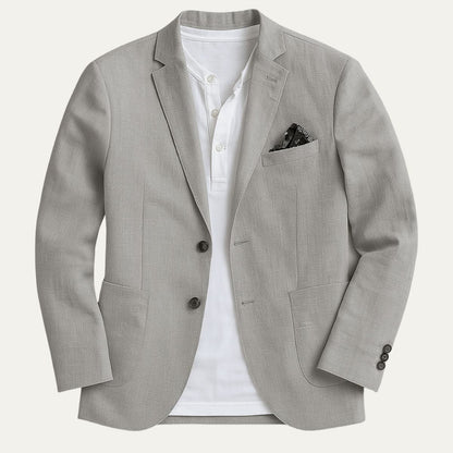 Men's Tailored Blazer | Comfort Fit & Structured Shoulders