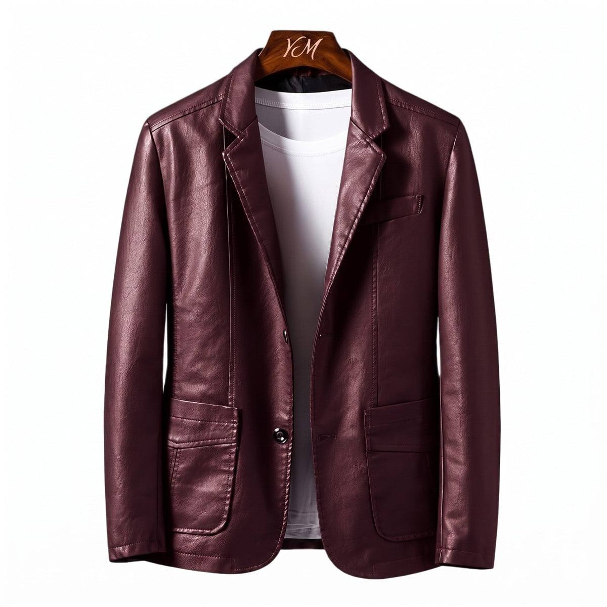 Men's Tailored Blazer | Structured Fit & Two-Button Closure