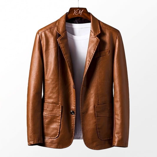 Men's Tailored Blazer | Structured Fit & Two-Button Closure
