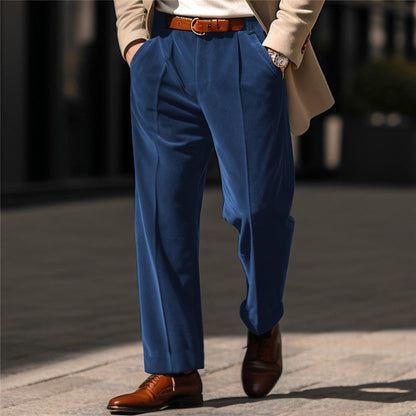 Men's Tailored Trousers | Straight-Leg & All-Day Comfort