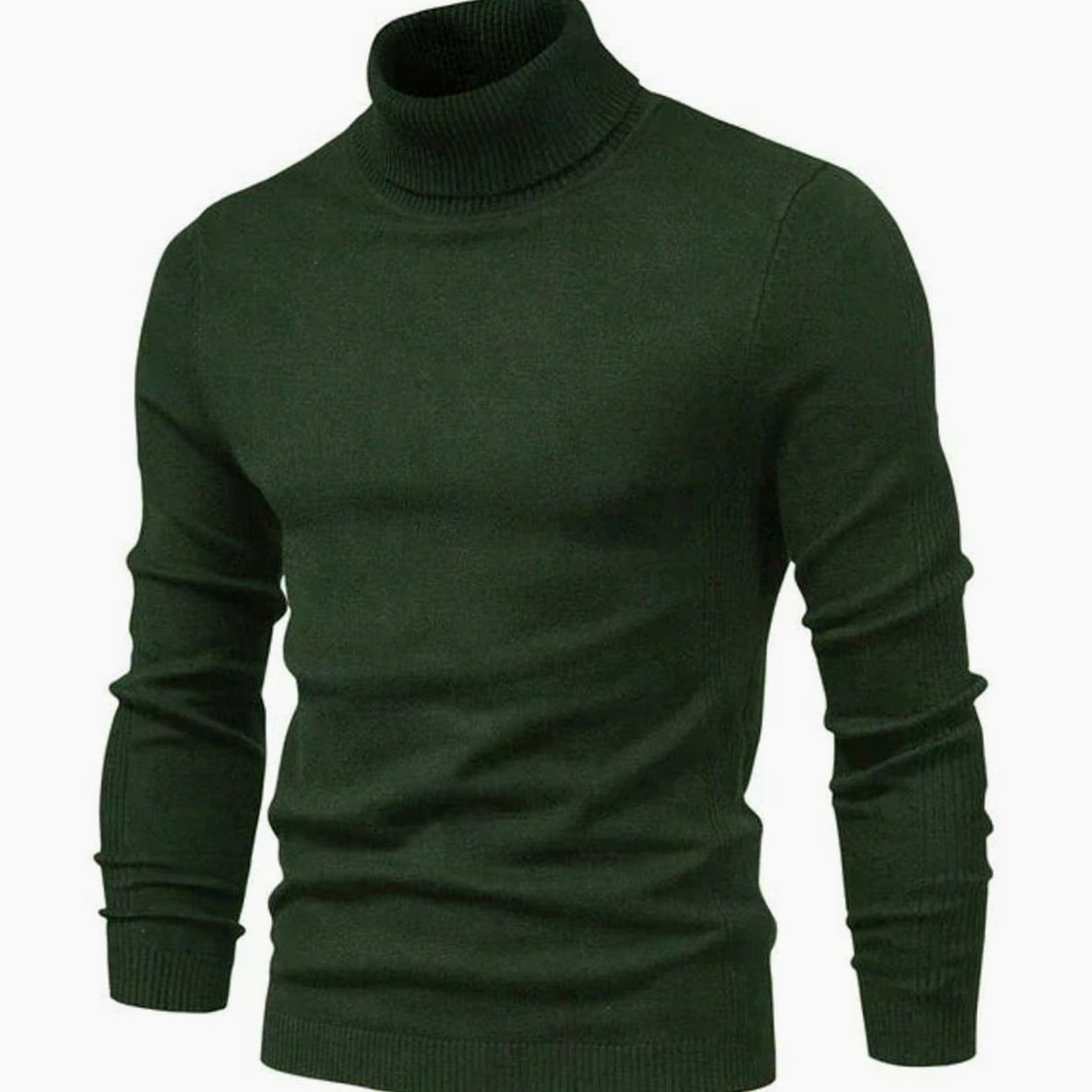 Men's Turtleneck Sweater | Slim Fit & Warm Knit