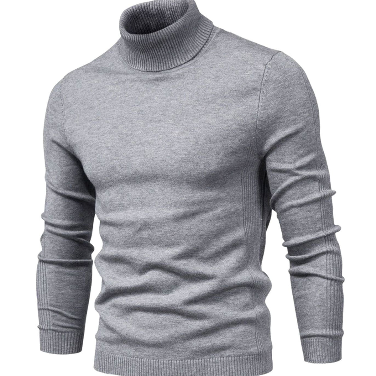 Men's Turtleneck Sweater | Slim Fit & Warm Knit
