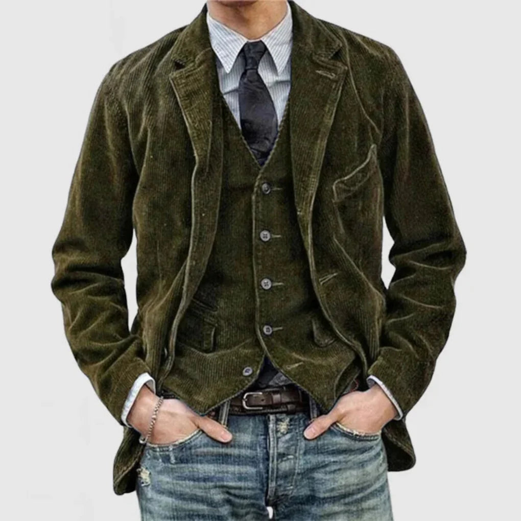Men's Two Piece Set | Tailored Blazer & Waistcoat