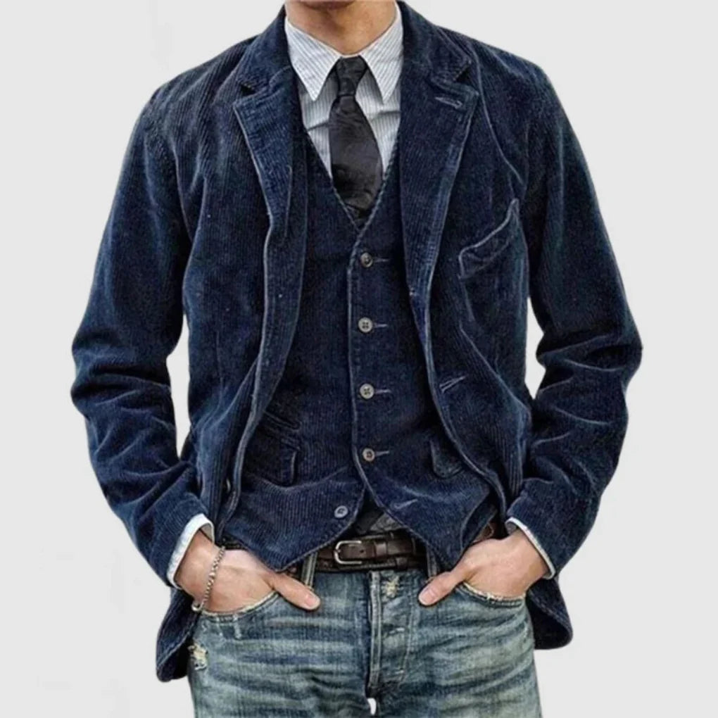 Men's Two Piece Set | Tailored Blazer & Waistcoat