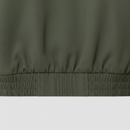 Men's Utility Jacket Rip Stop Weave Smooth Finish with Snap Closure