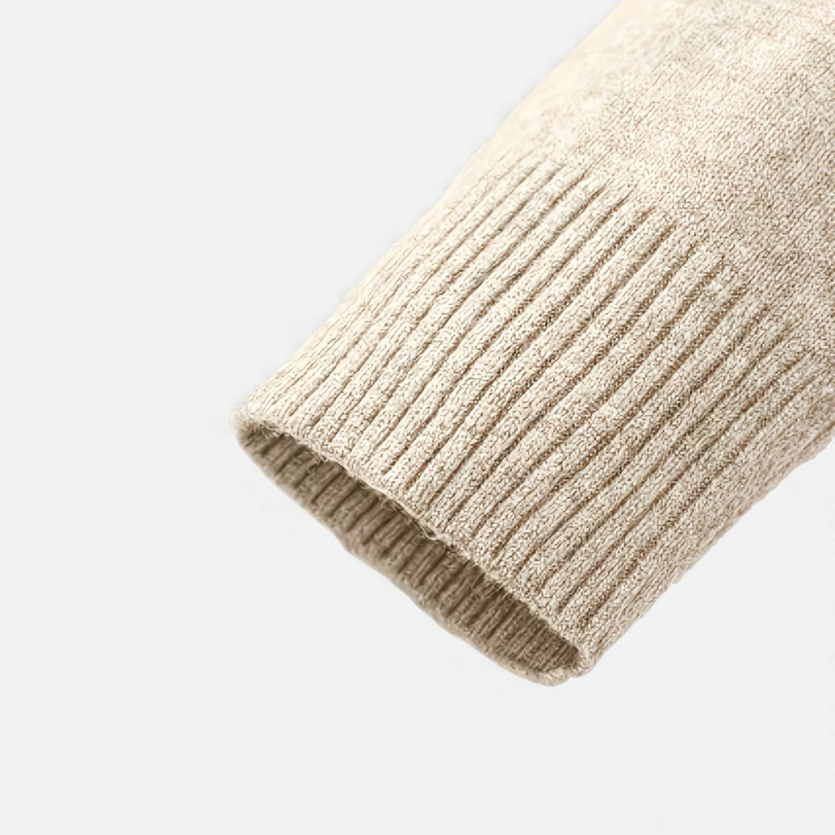 Men's V-Neck Knit Sweater | Soft & Warm