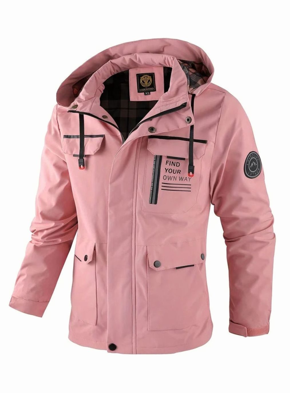 Men's Waterproof Hooded Jacket | Insulated & Wind Proof