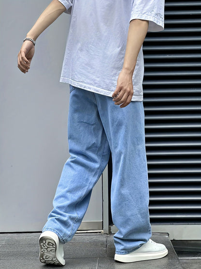 Men's Wide-Leg Jeans | Relaxed Fit & All-Day Comfort