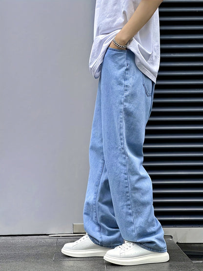 Men's Wide-Leg Jeans | Relaxed Fit & All-Day Comfort