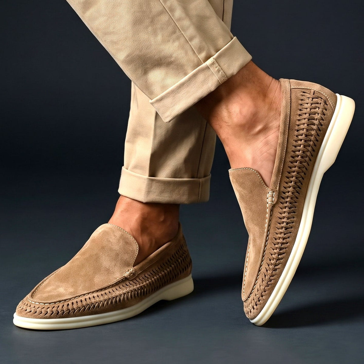 Men's Woven Loafers | Breathable & All-Day Comfort