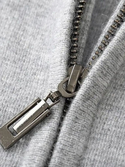 Men's Zip Hoodie Sweater | Warm & Sophisticated