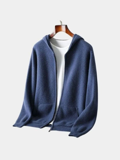 Men's Zip Hoodie Sweater | Warm & Sophisticated