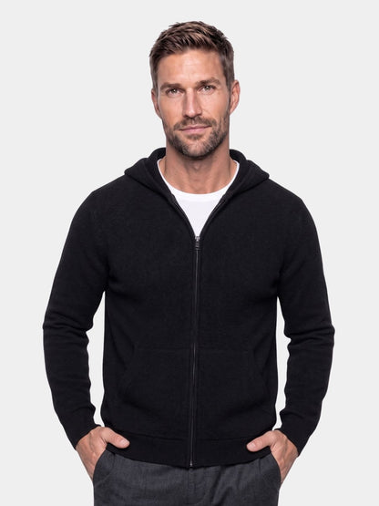 Men's Zip Hoodie Sweater | Warm & Sophisticated