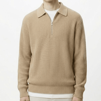 Men's Zip Pullover | Warm & Soft Comfort