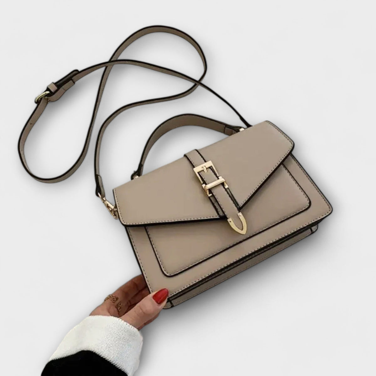 Olivia - Chic Canvas Shoulder Bag for Everyday Wear