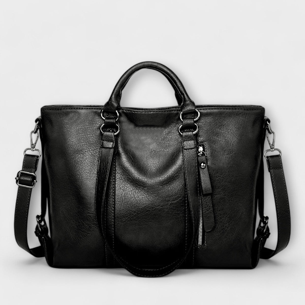 Olivia - Spacious Vegan Leather Handbag for Everyday Use