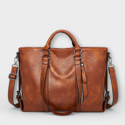 Olivia - Spacious Vegan Leather Handbag for Everyday Use