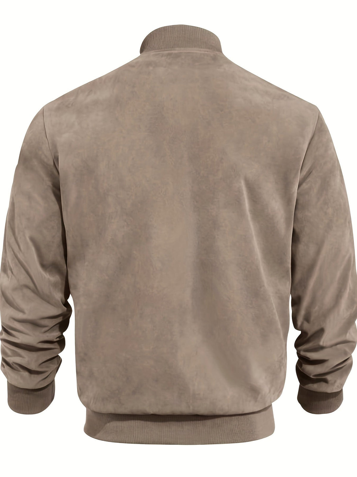 Men's Classic Fit Biker Jacket Modern Accents Coat 2