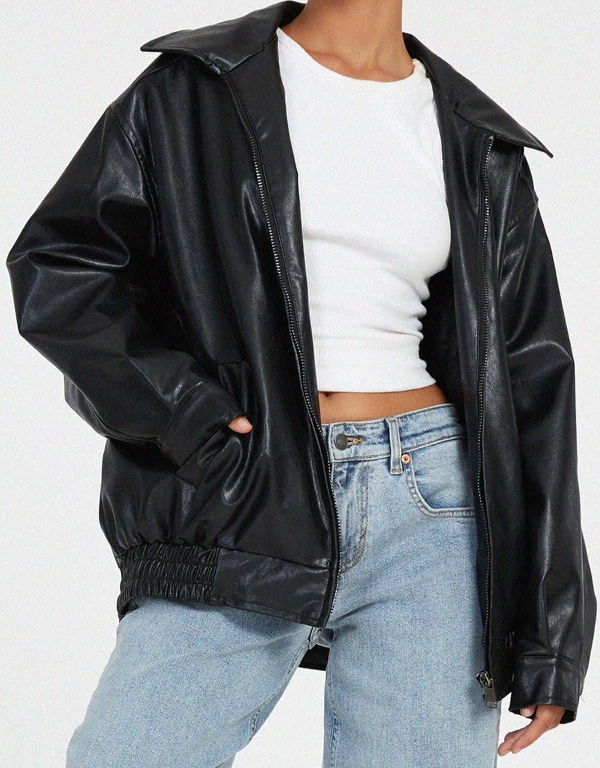 Ruby | Women's Oversized Bomber Jacket for Chic Style
