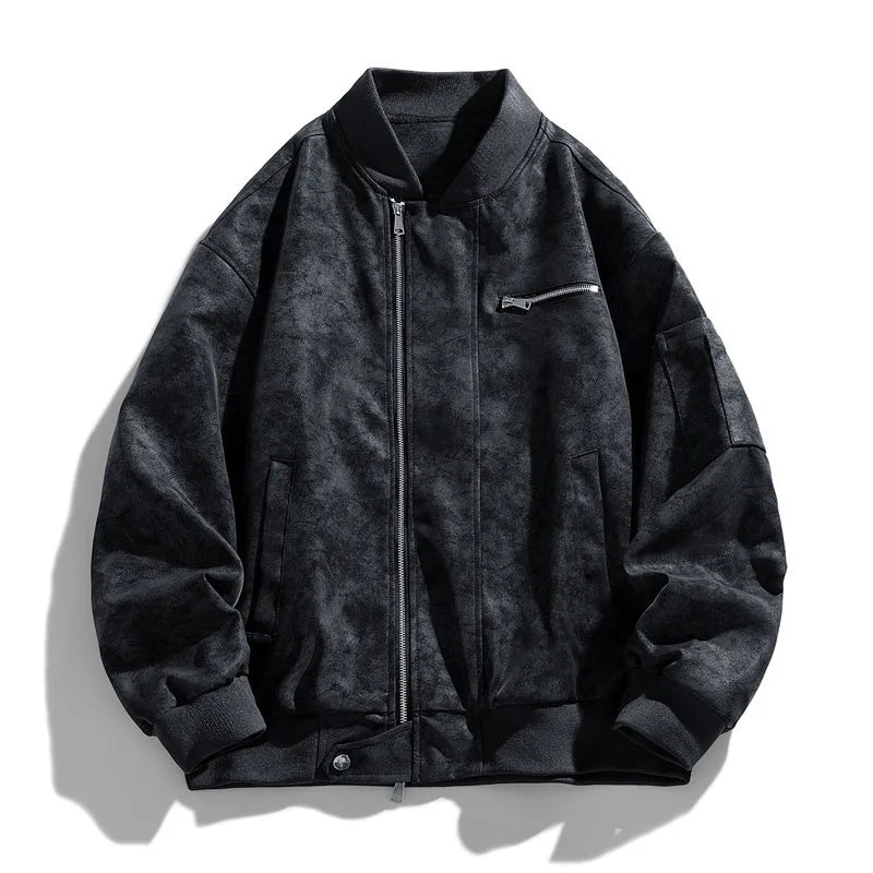 Men's Jacket | Front-Zip & Stand Collar 1