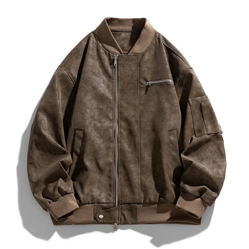 Men's Jacket | Front-Zip & Stand Collar 2