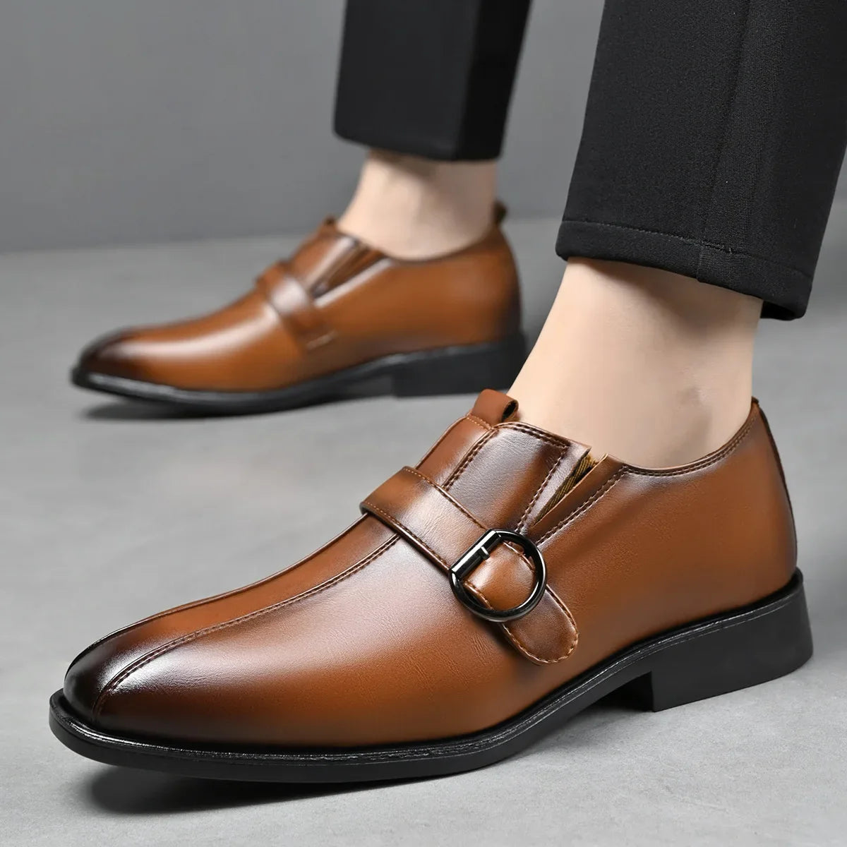 Men's Monk Strap Shoes | All-Day Comfort & Support 7