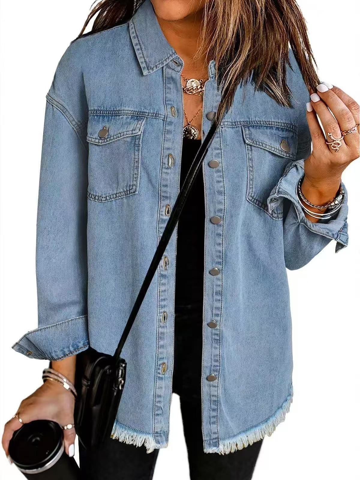 Women's Classic Fit Jacket Practical Pockets Timeless 2