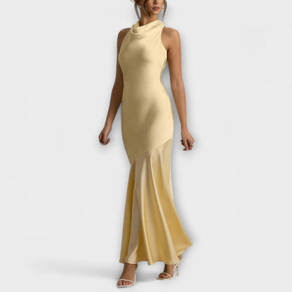 Satin Maxi Dress for Special Occasions