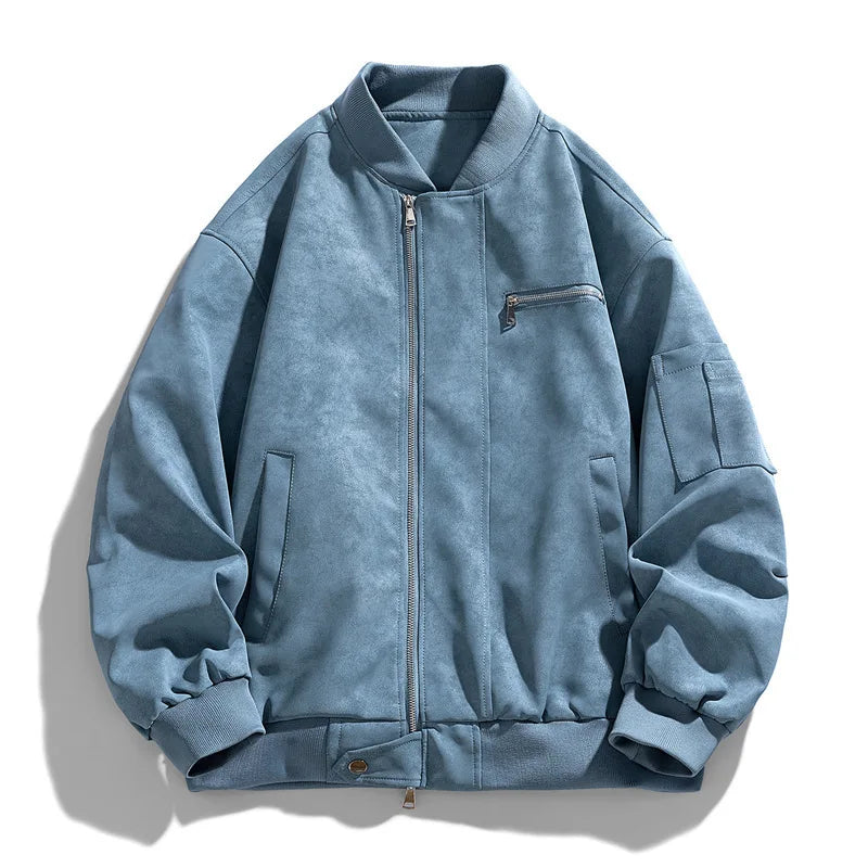 Men's Jacket | Front-Zip & Stand Collar 3