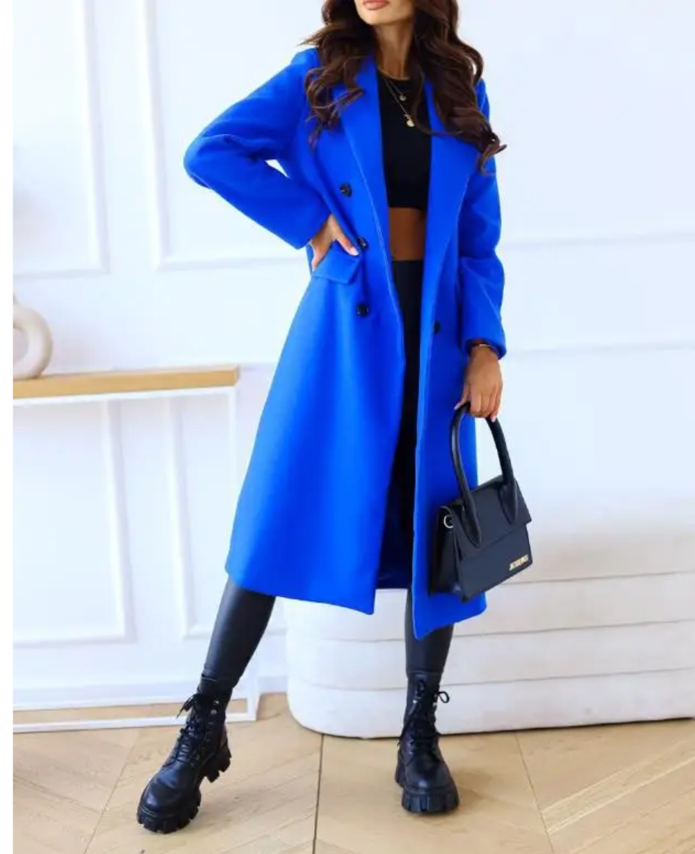 Sophisticated Fitted Trench Coat for All Occasions