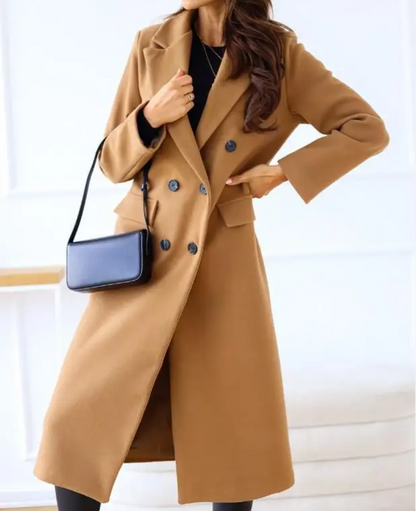 Sophisticated Fitted Trench Coat for All Occasions