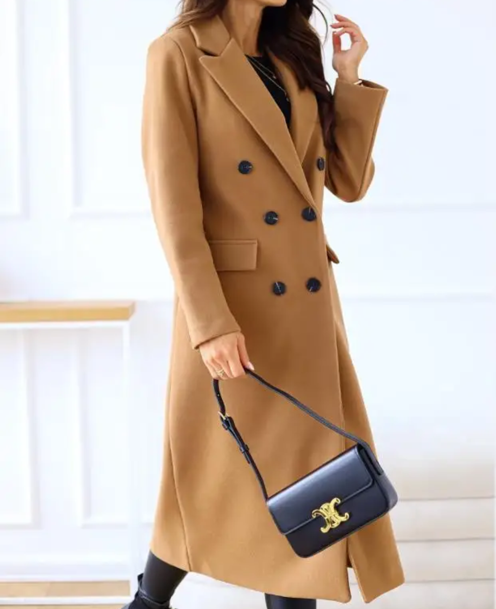 Sophisticated Fitted Trench Coat for All Occasions