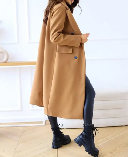 Sophisticated Fitted Trench Coat for All Occasions