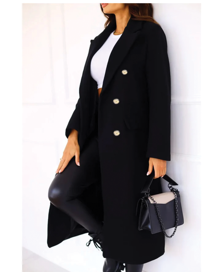 Sophisticated Fitted Trench Coat for All Occasions