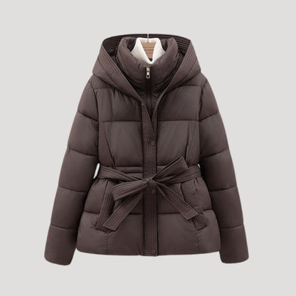 Stylish Hooded Puffer Jacket for Winter Wear