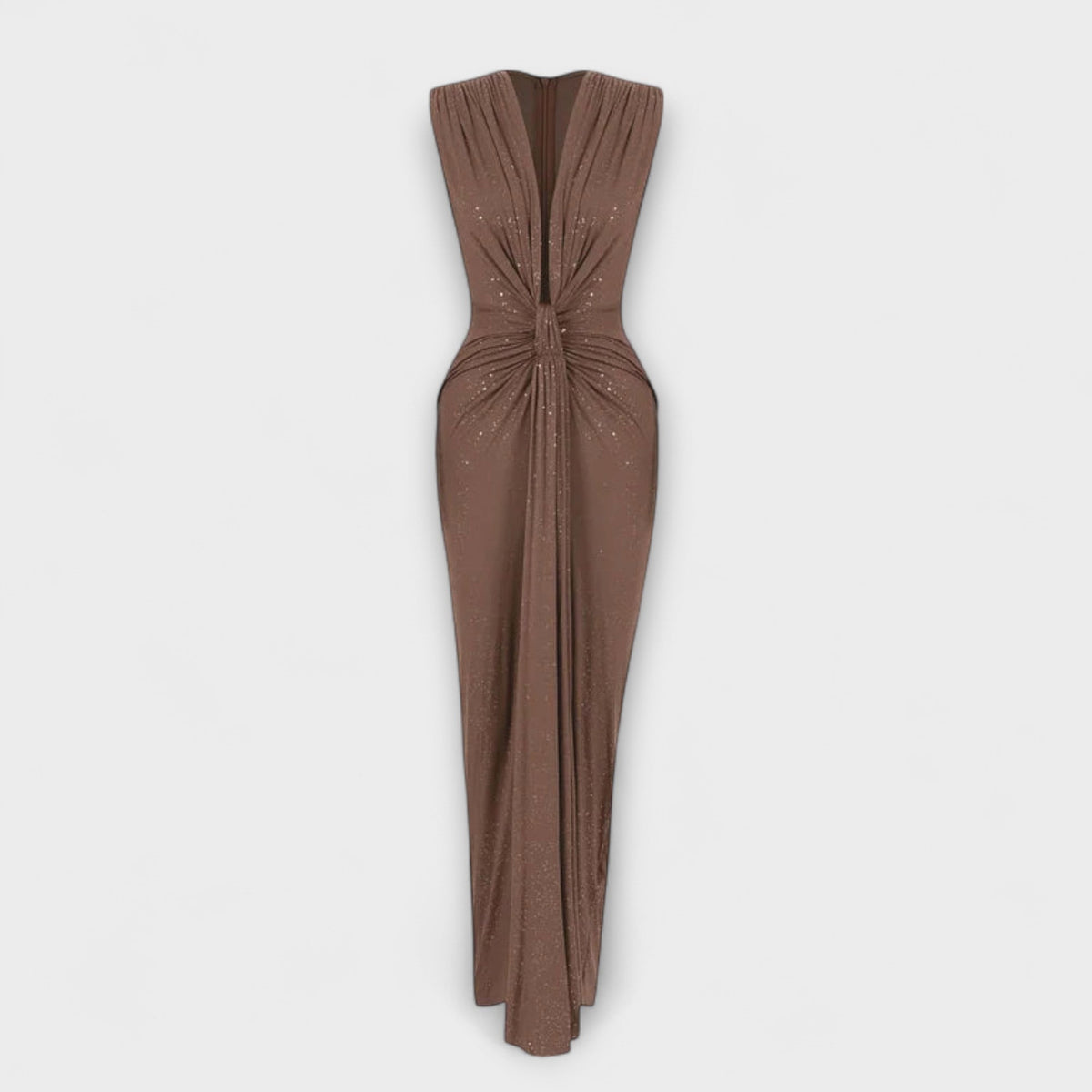 Thea - Maxi Dress with V-Neck for Chic Occasions