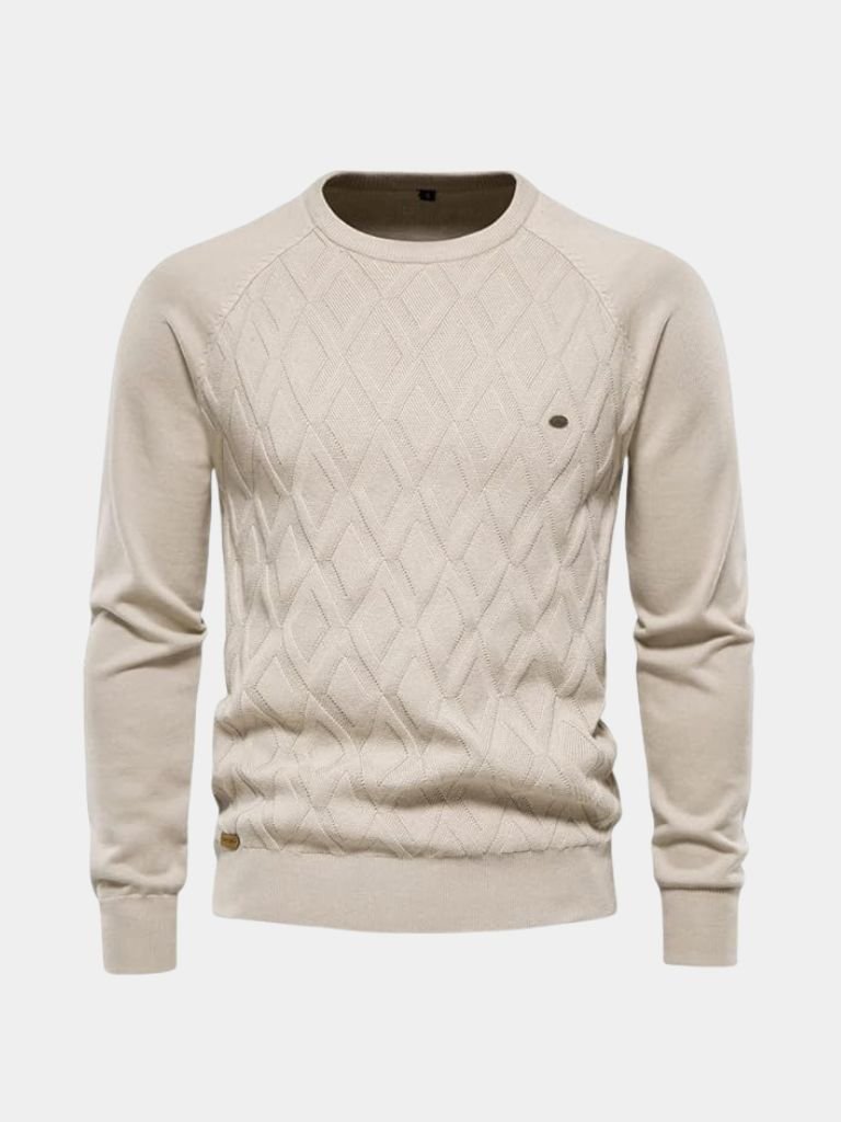 Minimalist Knit Pullover - Cross & Crown - Cross & Crown