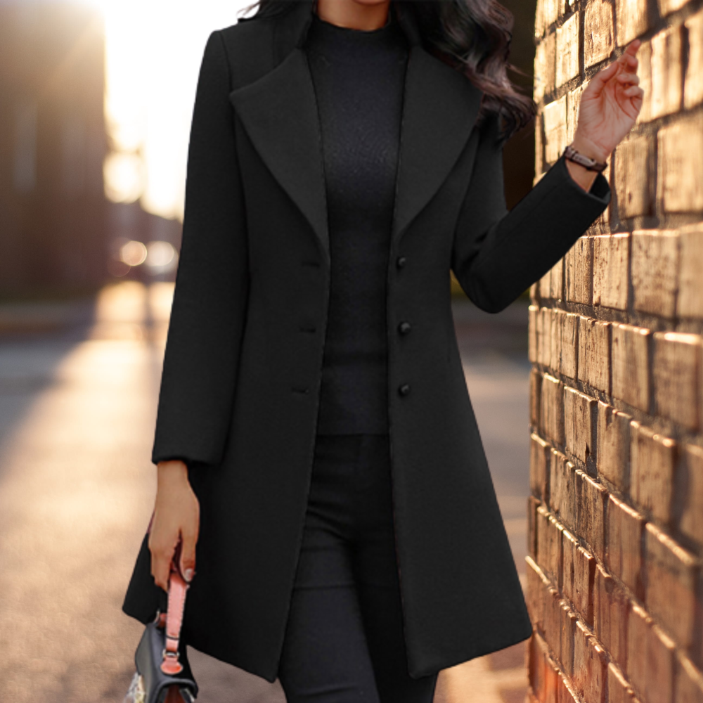 Women's Long Coat | Warm & Elegant Design 6