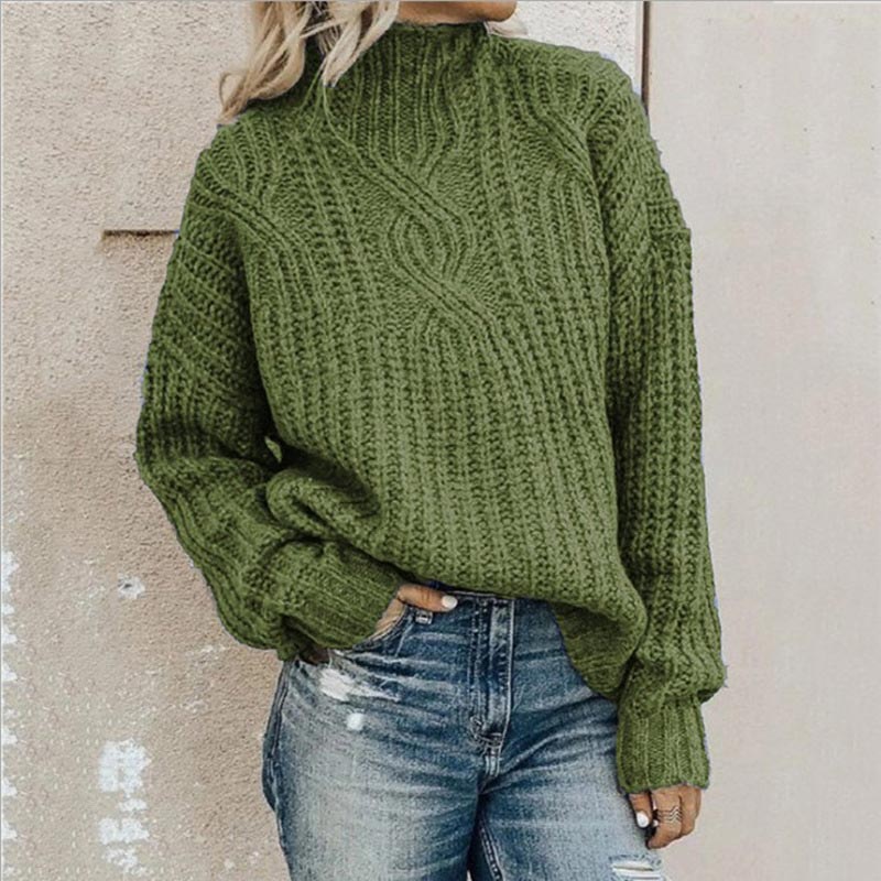 Women's Knit Sweater Timeless Versatile Pullover Style 2