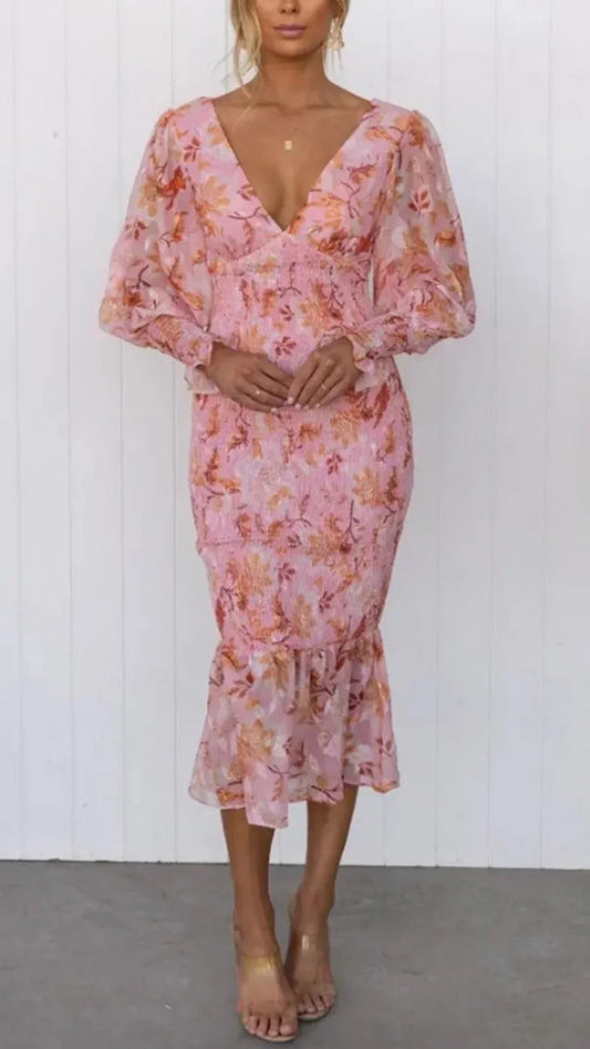 Wedding Guest Dress - Floral Design
