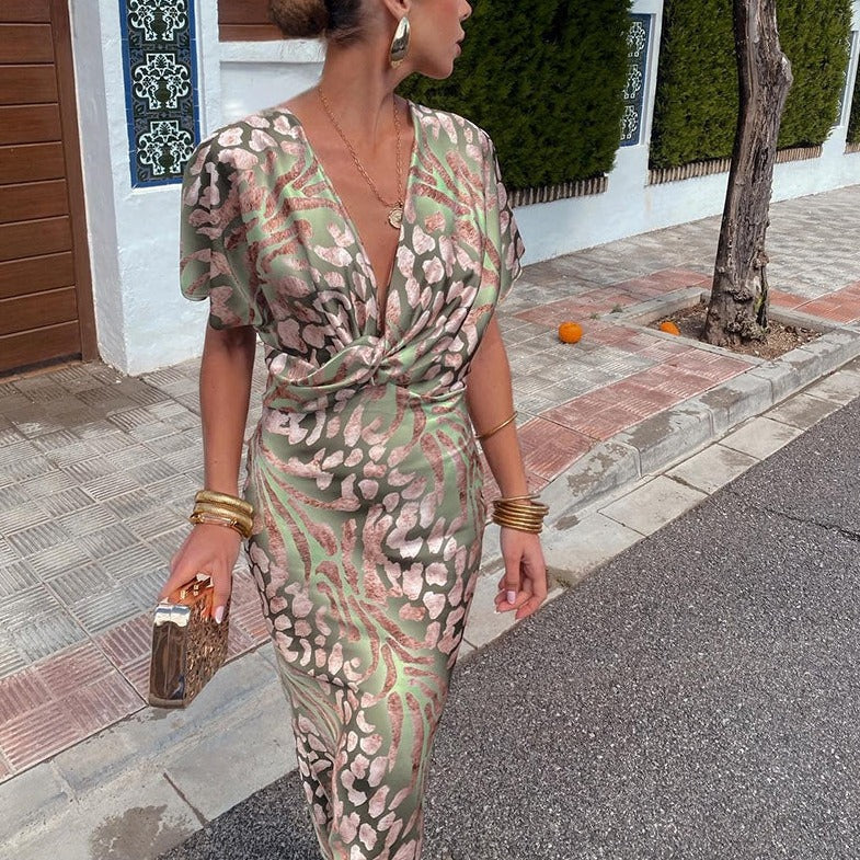 Wedding Guest Dress in Silk