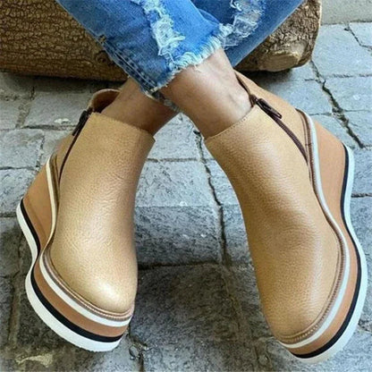 Women's Ankle Boots | Orthopedic & Platform Wedge