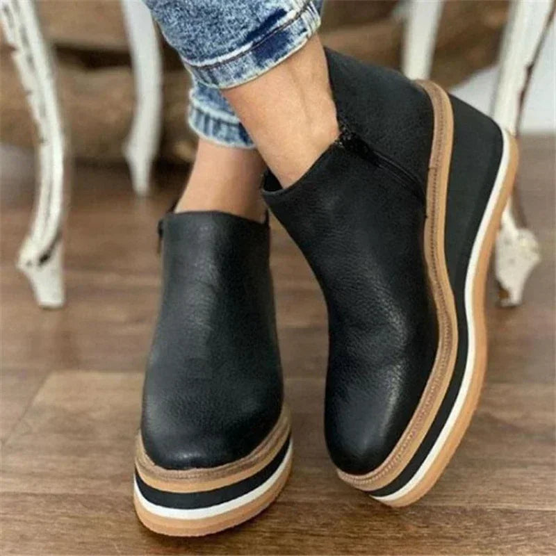 Women's Ankle Boots | Orthopedic & Platform Wedge