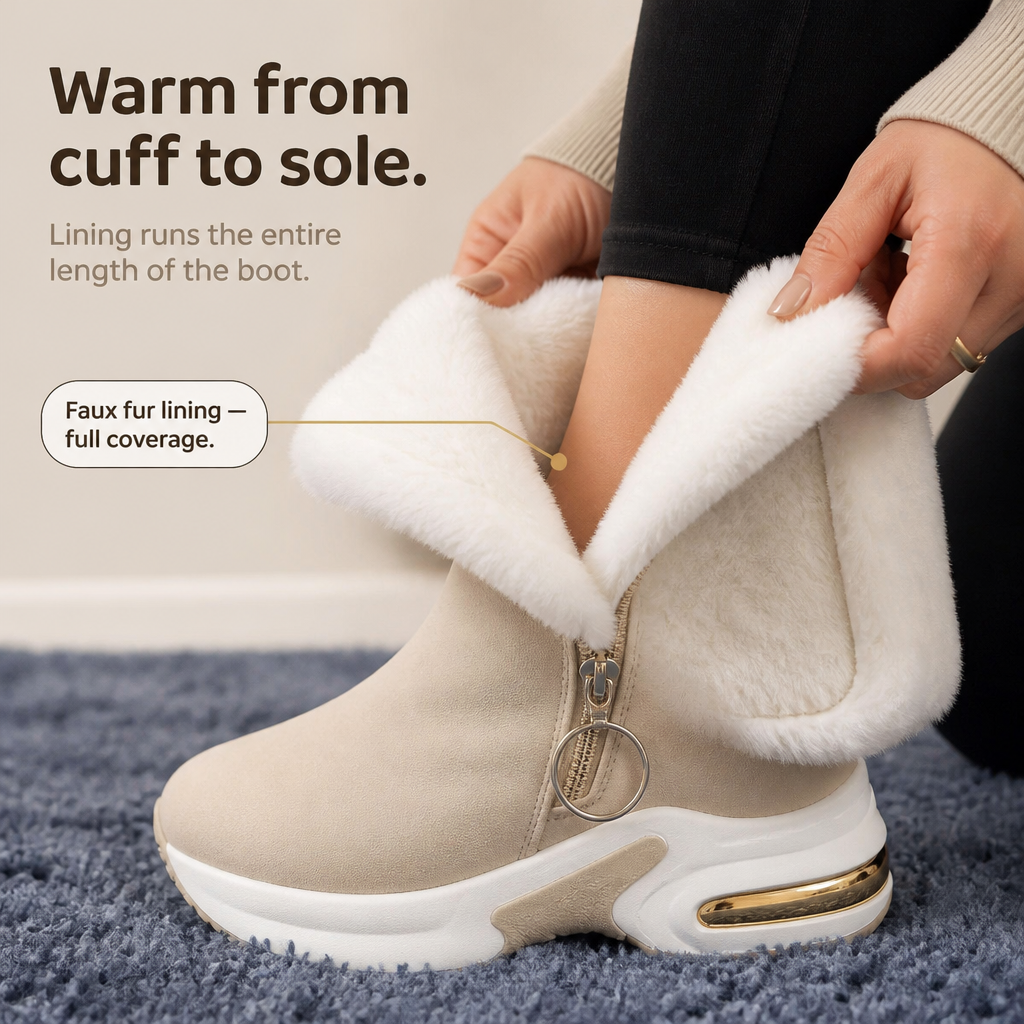 Women's Ankle Boots | Plush-Lined & Warm
