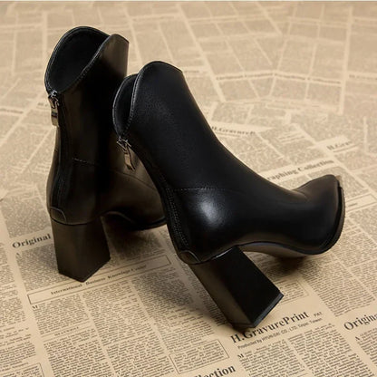 Women's Ankle Boots | Pointed Toe & Chrome Tip